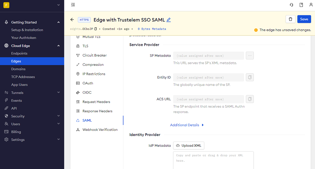 Wallix Trustelem configuration